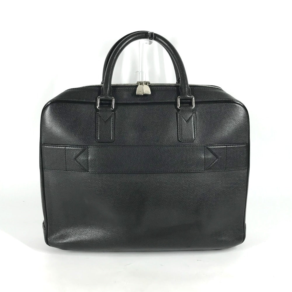 LOUIS VUITTON Business bag Taiga Leather black Taiga Neo Alexander mens