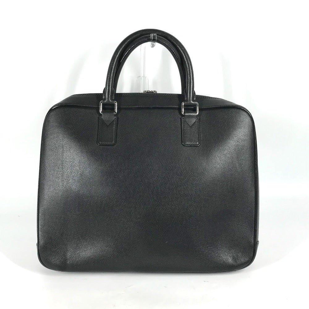 LOUIS VUITTON Business bag Taiga Leather black Taiga Neo Alexander mens