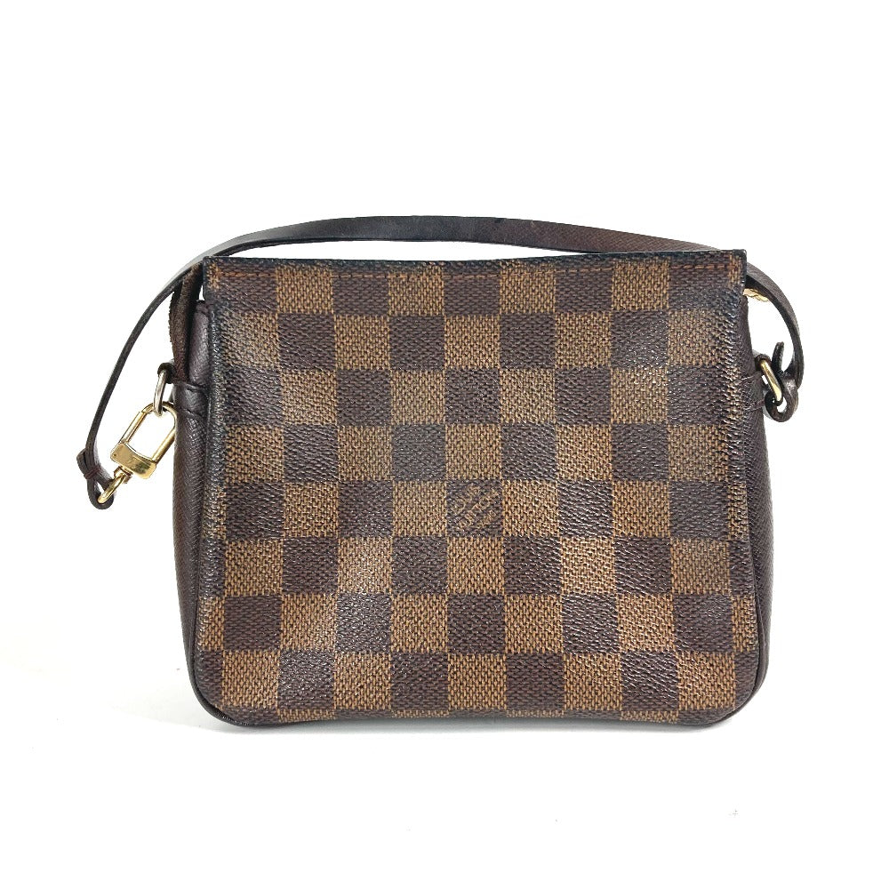 LOUIS VUITTON Handbag Damier canvas Brown Damier Truth makeup Women