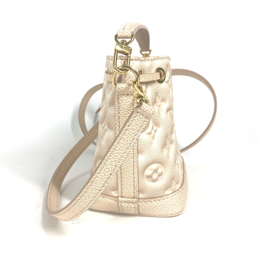 LOUIS VUITTON Shoulder Bag Monogram Ann Platt Leather beige Monogram Ann Platt Nanonoe Summer Stardust