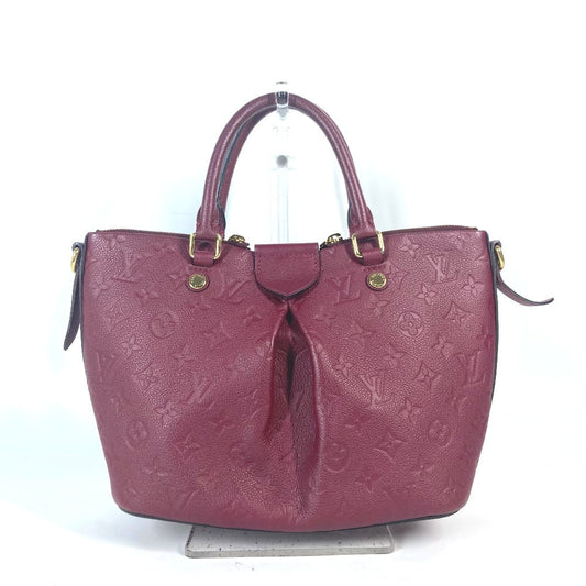 LOUIS VUITTON Tote Bag Monogram Ann Platt Leather purple Monogram Ann Platt Mazarine PM Women