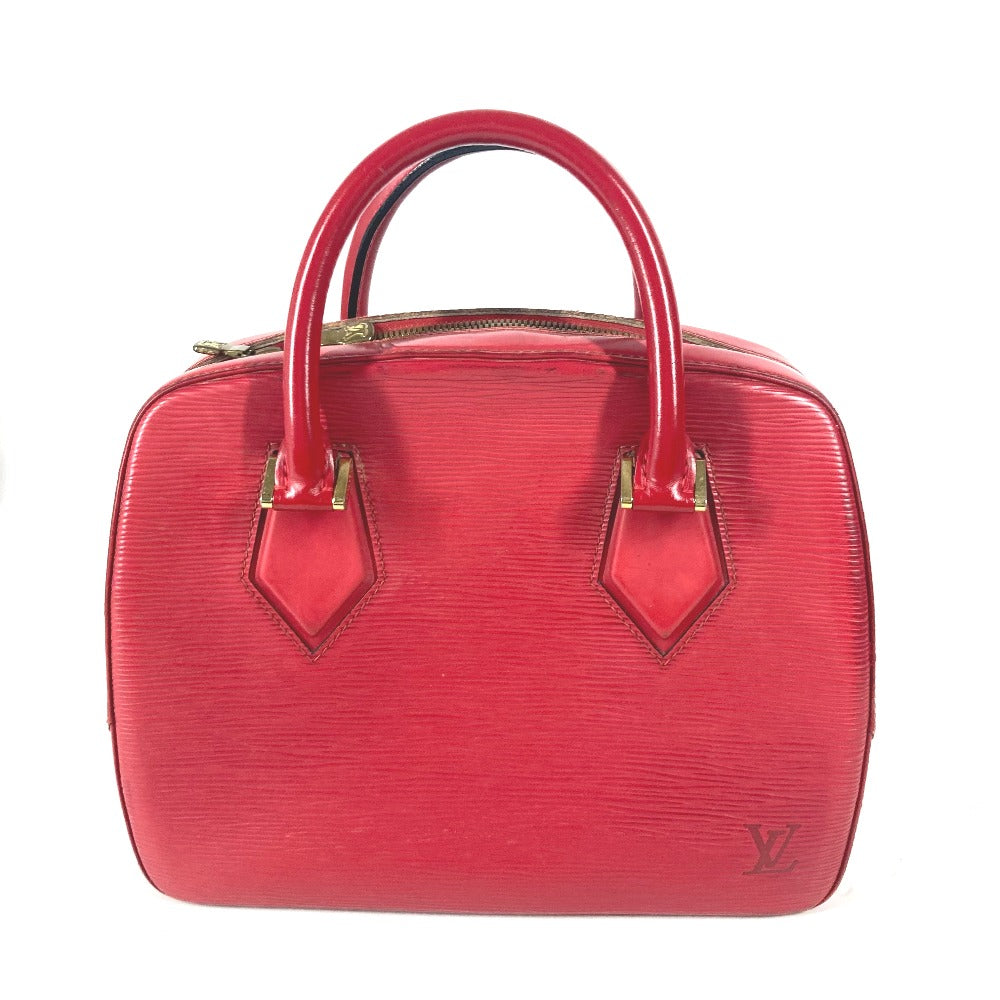 LOUIS VUITTON Handbag Epi Leather Red Epi Sablon