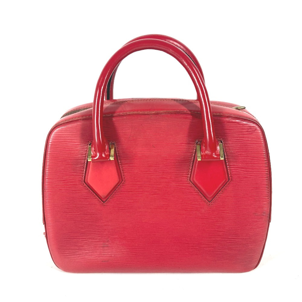 LOUIS VUITTON Handbag Epi Leather Red Epi Sablon