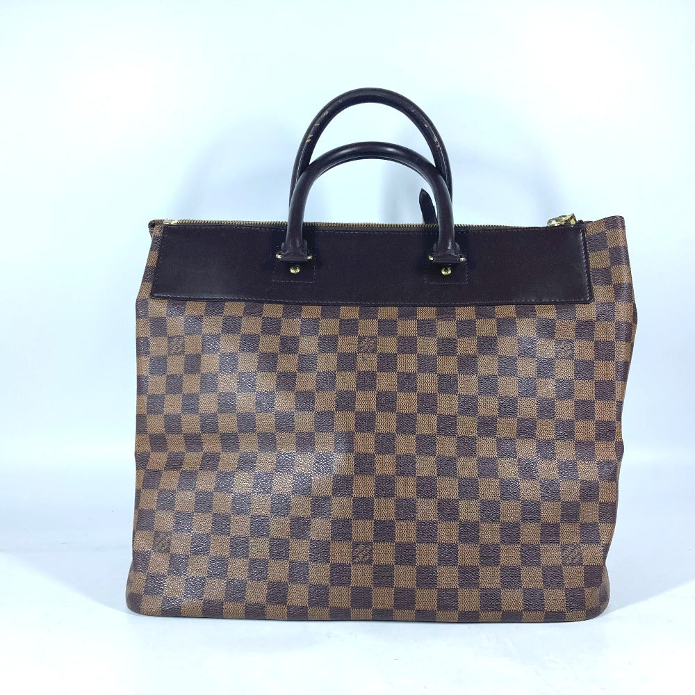 LOUIS VUITTON Handbag Damier canvas Brown Damier Greenwich PM