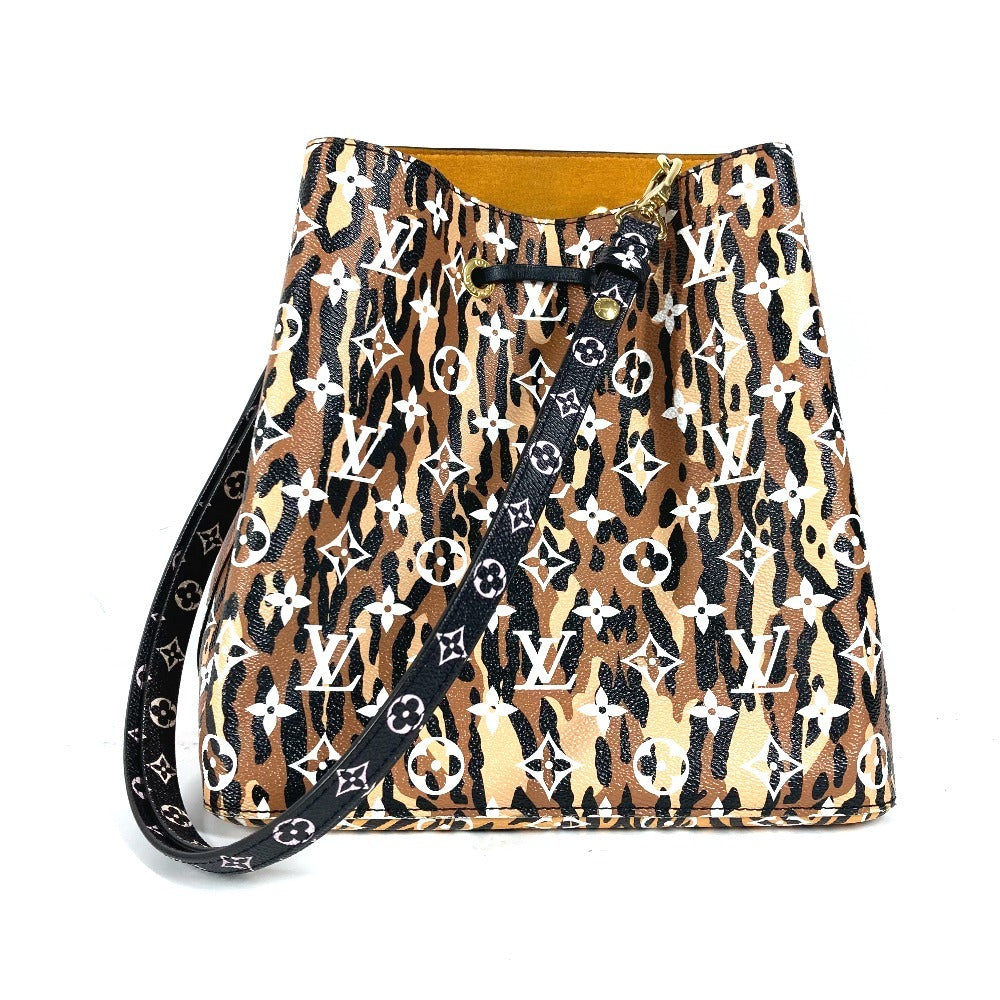 LOUIS VUITTON Shoulder Bag Monogram canvas Brown Monogram jungle Neonoe