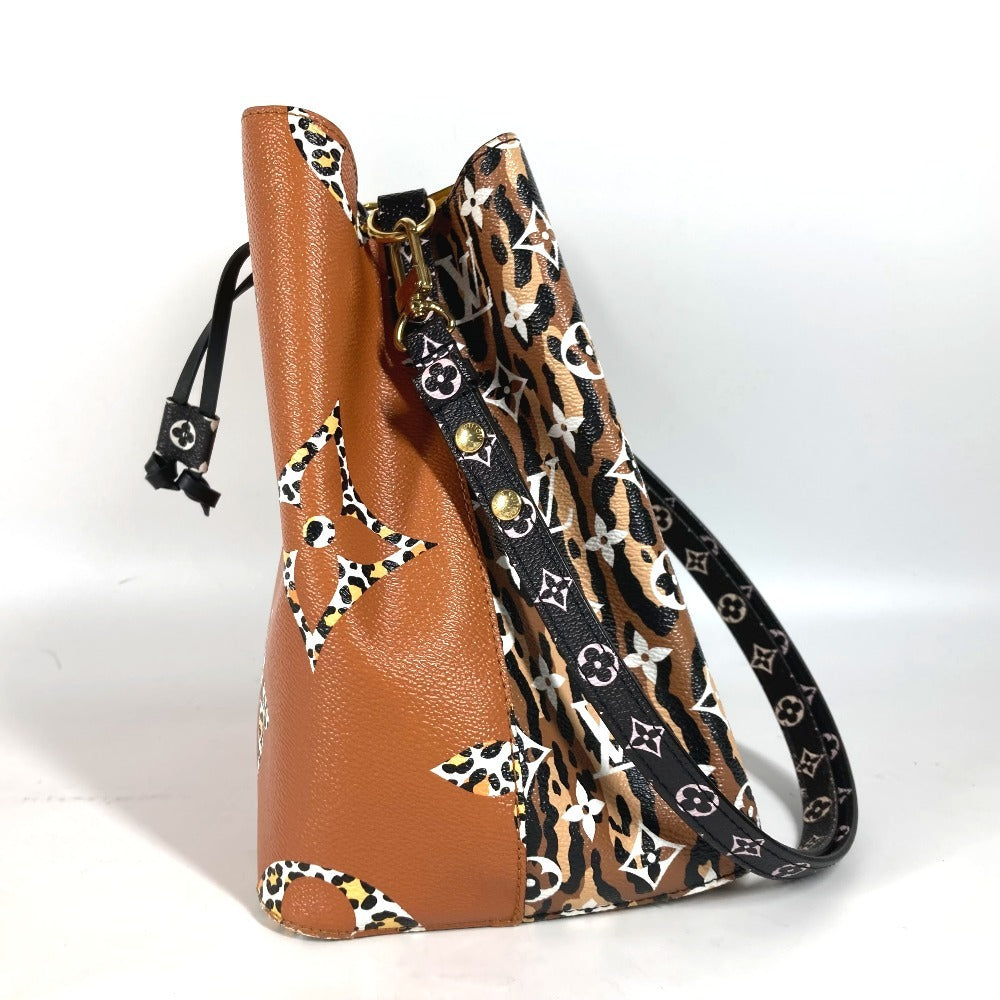LOUIS VUITTON Shoulder Bag Monogram canvas Brown Monogram jungle Neonoe