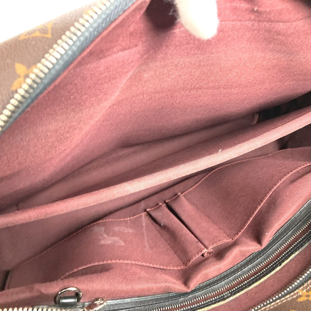 LOUIS VUITTON Business bag M40224 Monogram macacer canvas Brown Monogram macacer Porto Documan  VowayajuGM mens