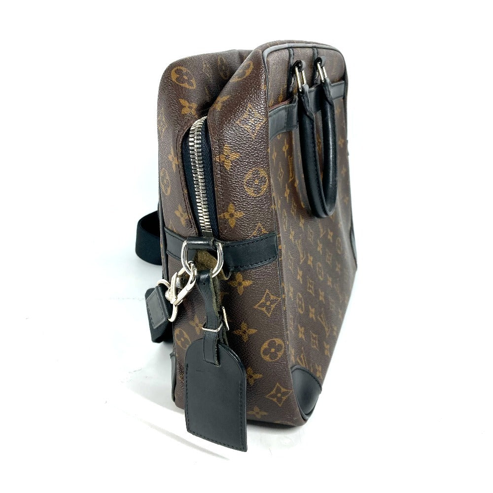 LOUIS VUITTON Business bag Monogram macacer canvas Brown Monogram macacer Porto Documan VowayajuGM