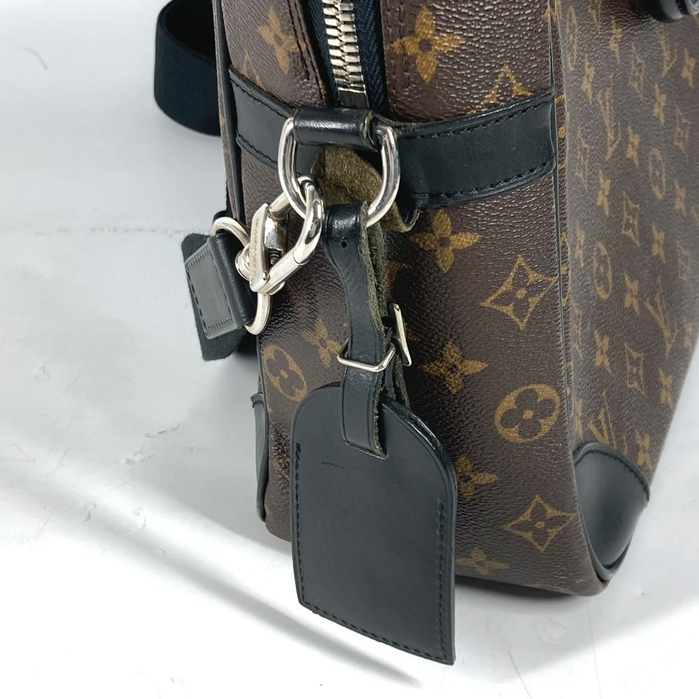 LOUIS VUITTON Business bag M40224 Monogram macacer canvas Brown Monogram macacer Porto Documan  VowayajuGM mens