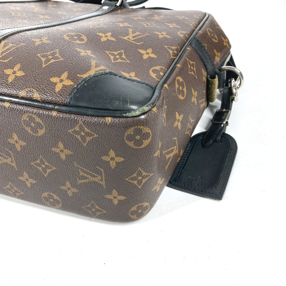 LOUIS VUITTON Business bag M40224 Monogram macacer canvas Brown Monogram macacer Porto Documan  VowayajuGM mens