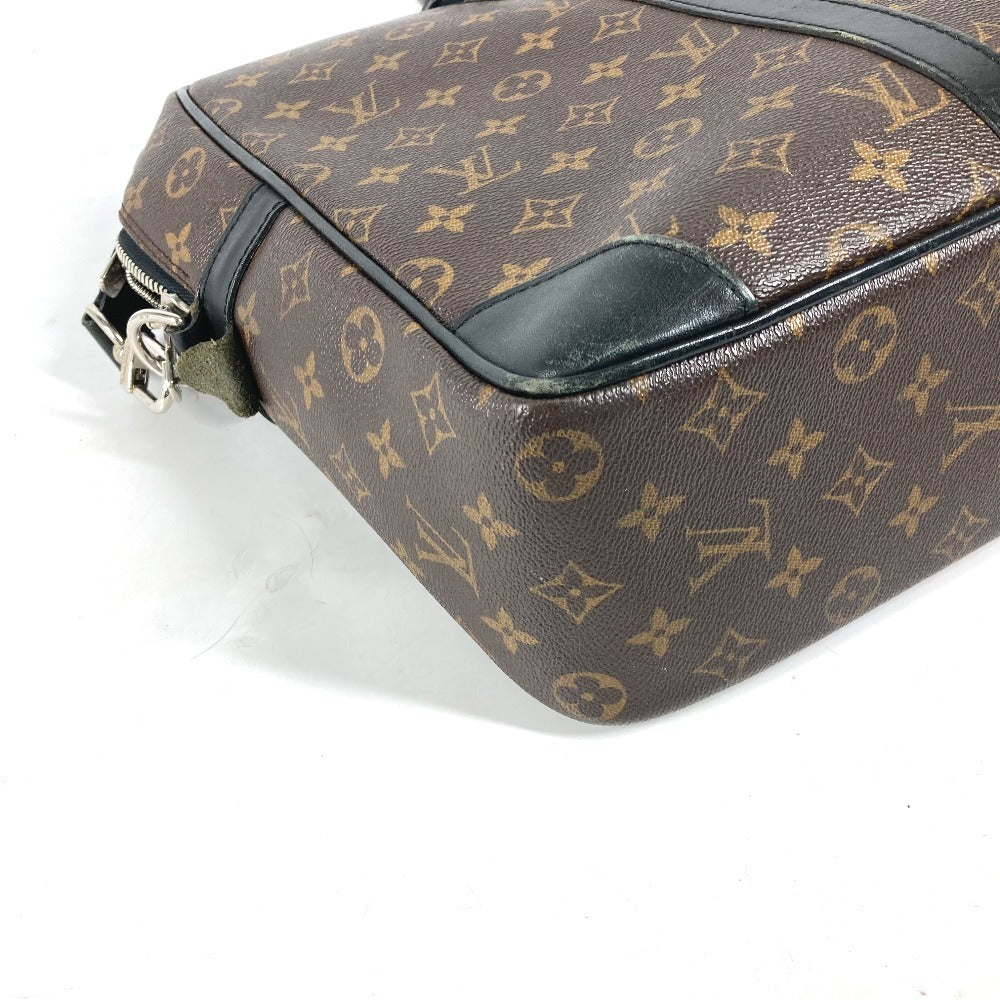LOUIS VUITTON Business bag M40224 Monogram macacer canvas Brown Monogram macacer Porto Documan  VowayajuGM mens