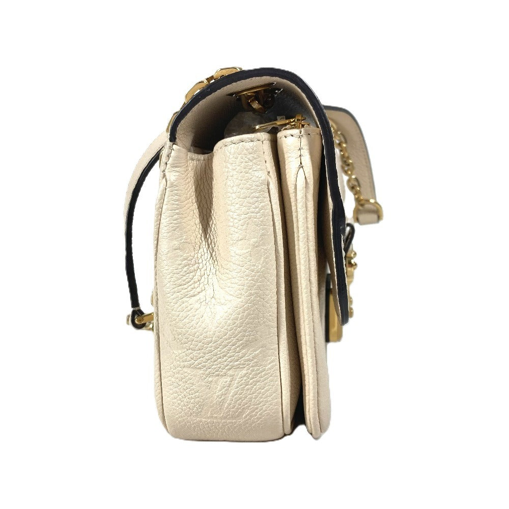 LOUIS VUITTON Shoulder Bag Monogram Ann Platt Leather white Monogram Ann Platt Marceau