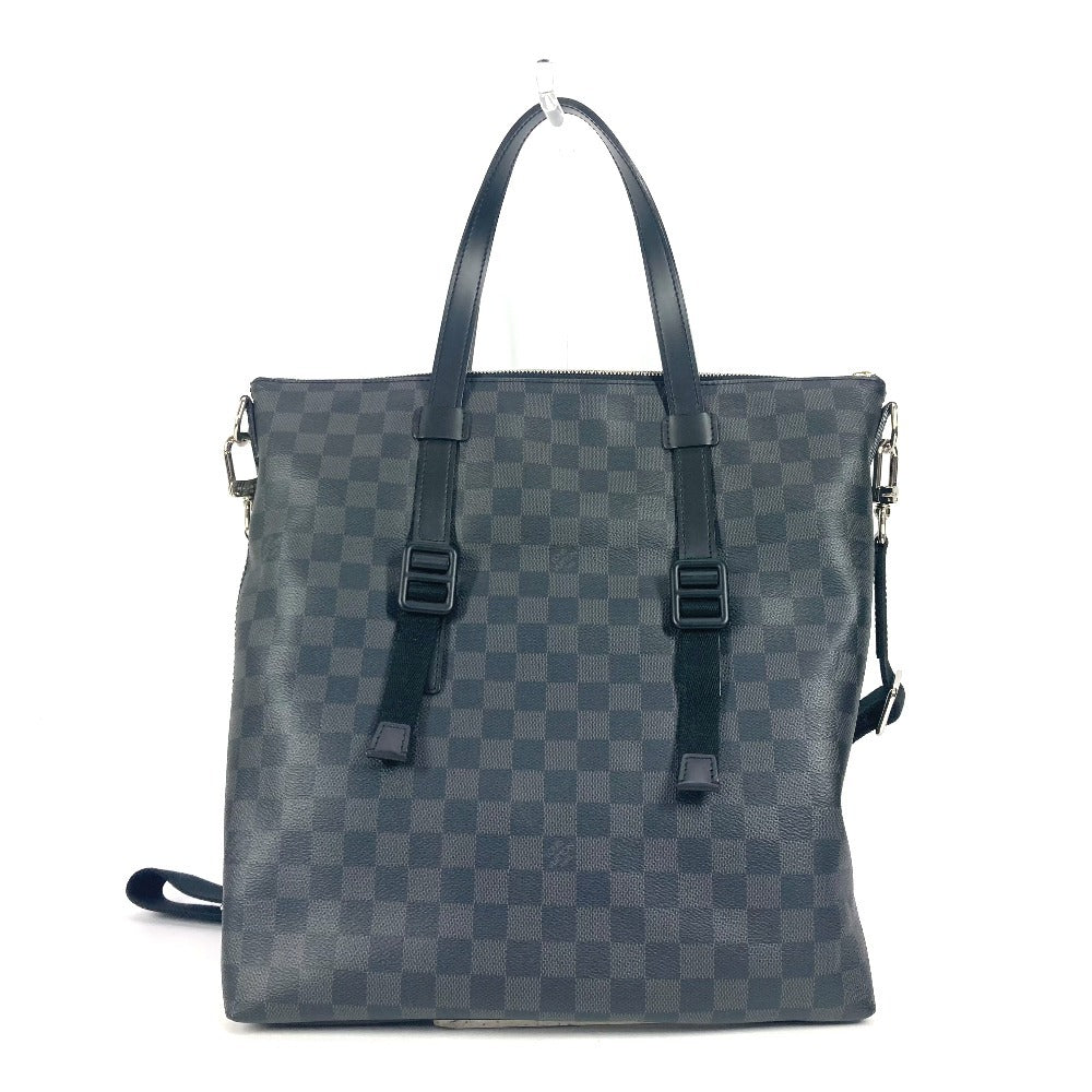 LOUIS VUITTON Shoulder Bag Damier Grafitto Canvas black Damier Grafitte Skyline unisex(Unisex)