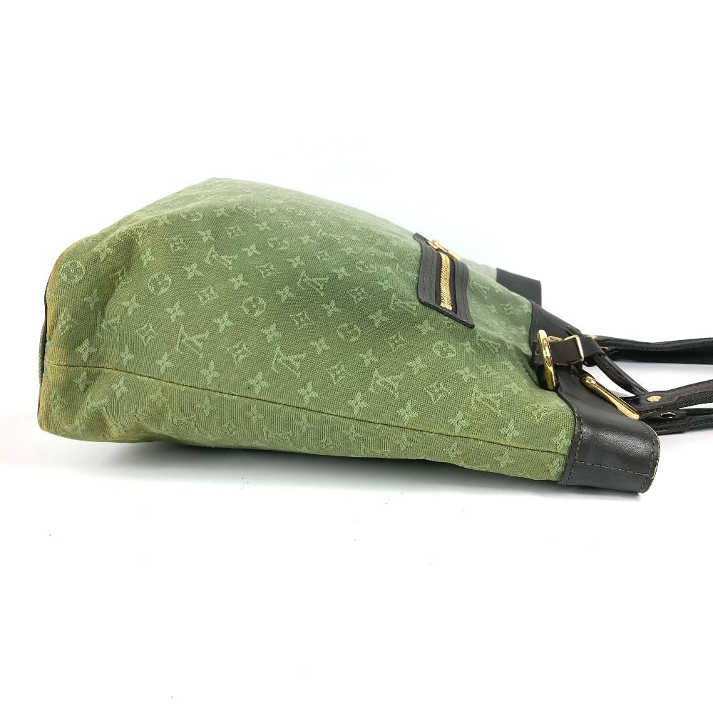 LOUIS VUITTON Shoulder Bag Monogram mini canvas khaki Monogram mini Lucille GM