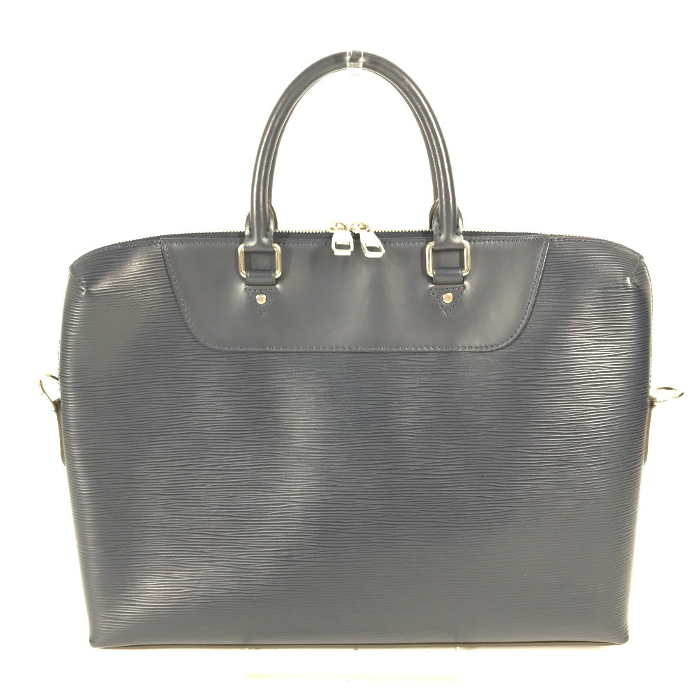 LOUIS VUITTON Business bag Epi Leather Navy Epi Porto de Cumanjour PDJ