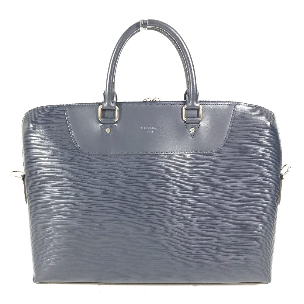 LOUIS VUITTON Business bag Epi Leather Navy Epi Porto de Cumanjour PDJ