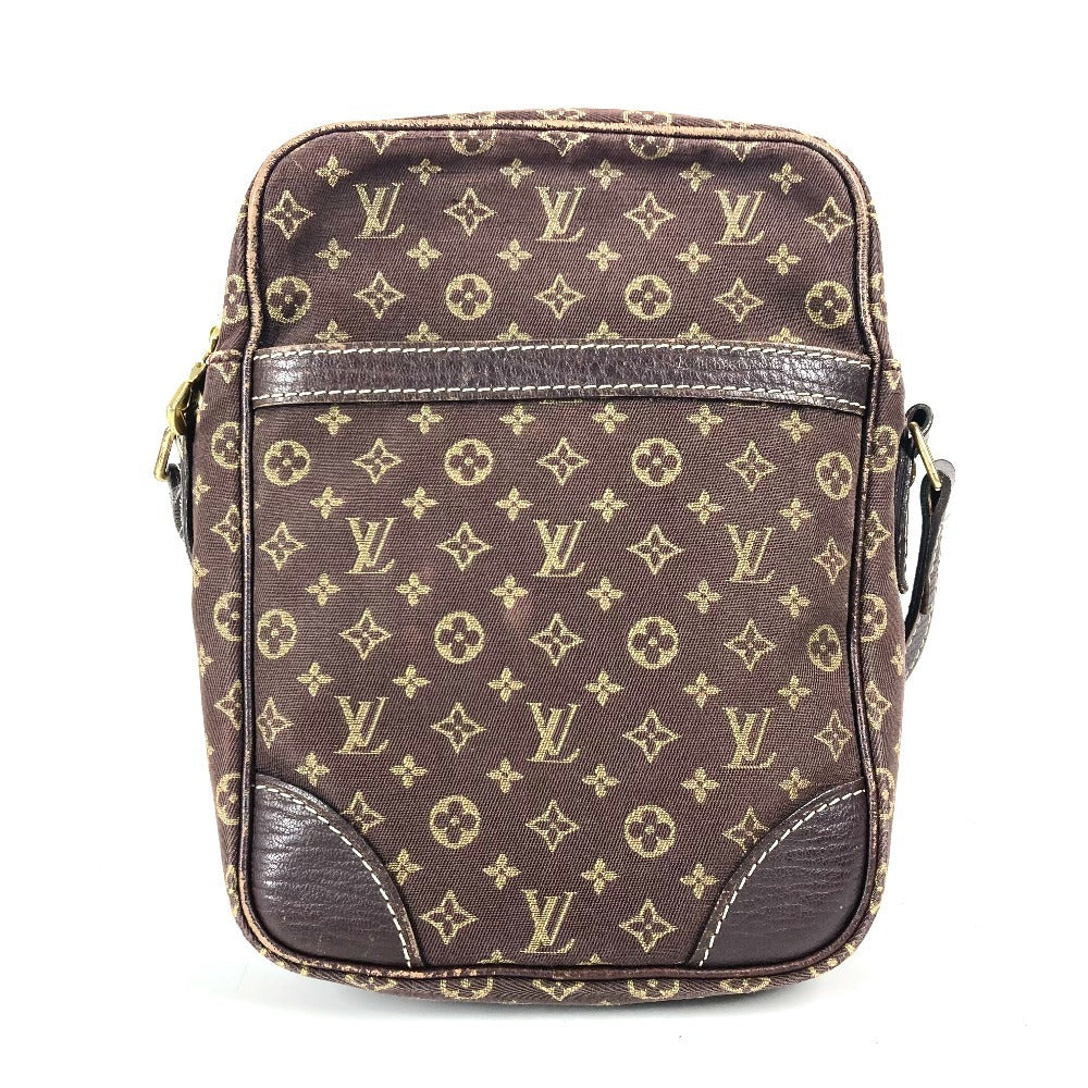 LOUIS VUITTON Shoulder Bag Monogram Mini-LinCanvas Brown Monogram mini run Danube
