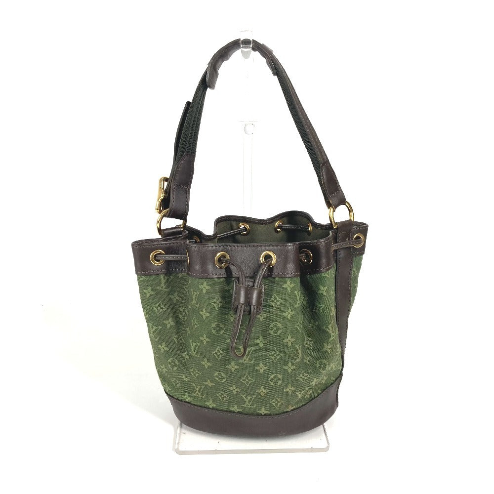 LOUIS VUITTON Shoulder Bag Monogram mini canvas khaki Monogram mini Noelie