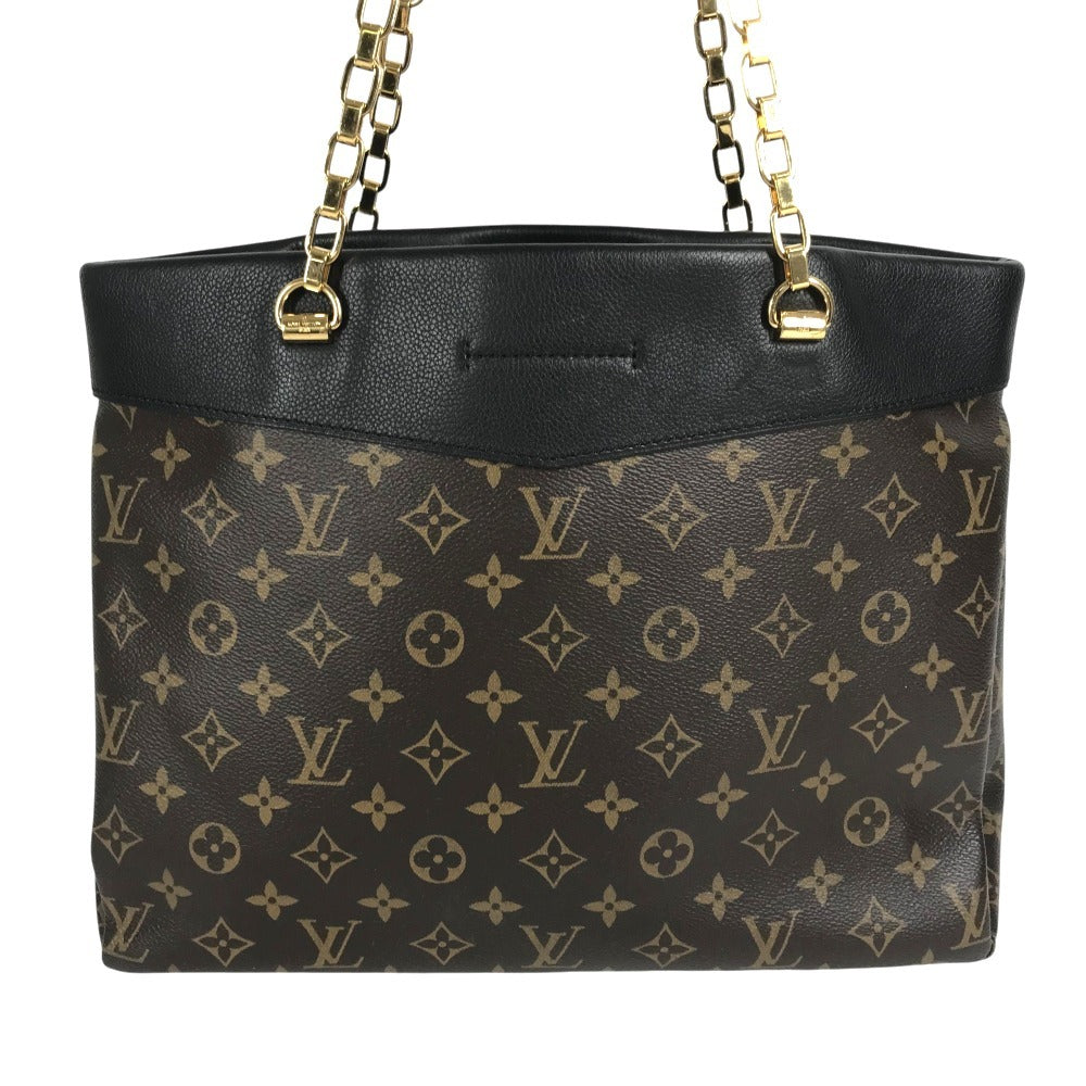 LOUIS VUITTON Shoulder Bag Monogram canvas, leather Brown Monogram Parashopper