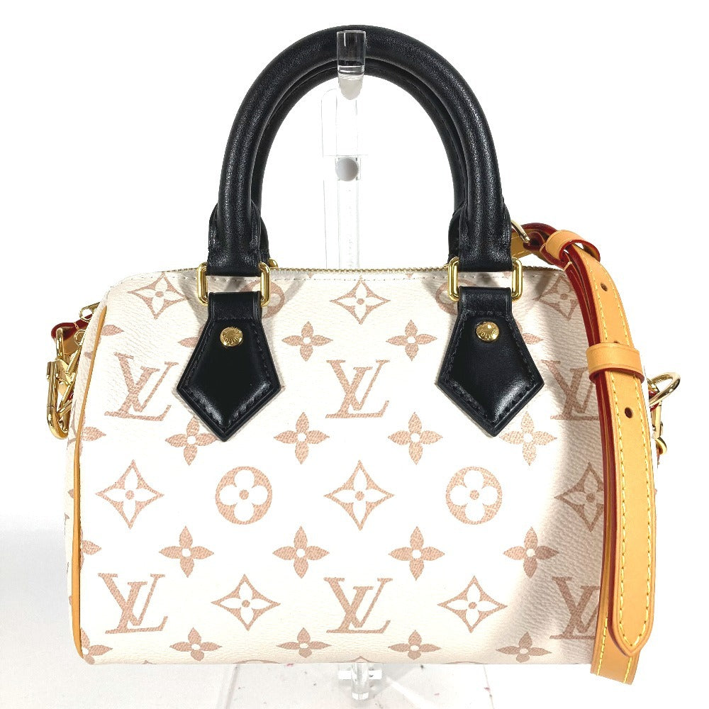 LOUIS VUITTON Shoulder Bag Monogram canvas White type monogram dune bandouliere 20