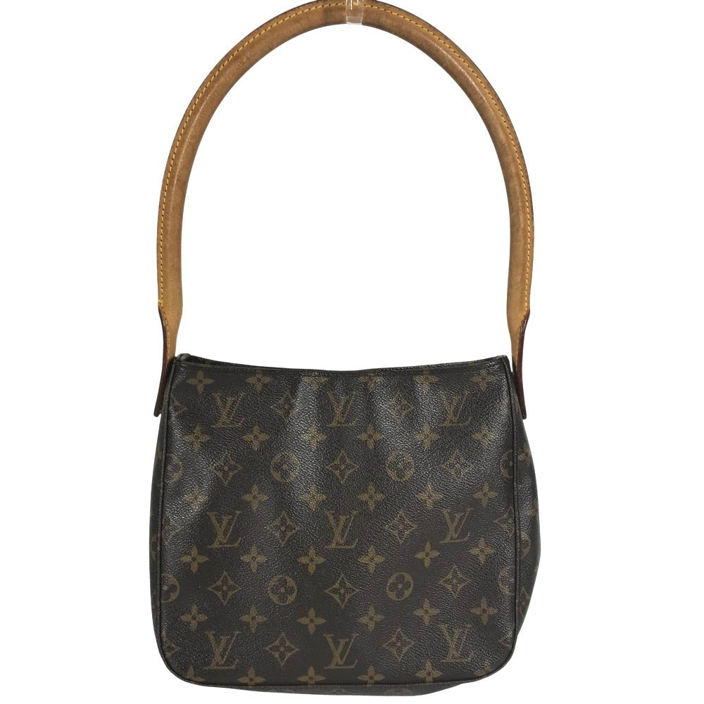 LOUIS VUITTON Shoulder Bag Monogram canvas Brown Monogram LoopingMM Looping MM
