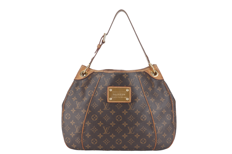 LOUIS VUITTON GALLIERA PM MONOGRAM CANVAS GOLD HARDWARE WITH DUST COVER Handbag