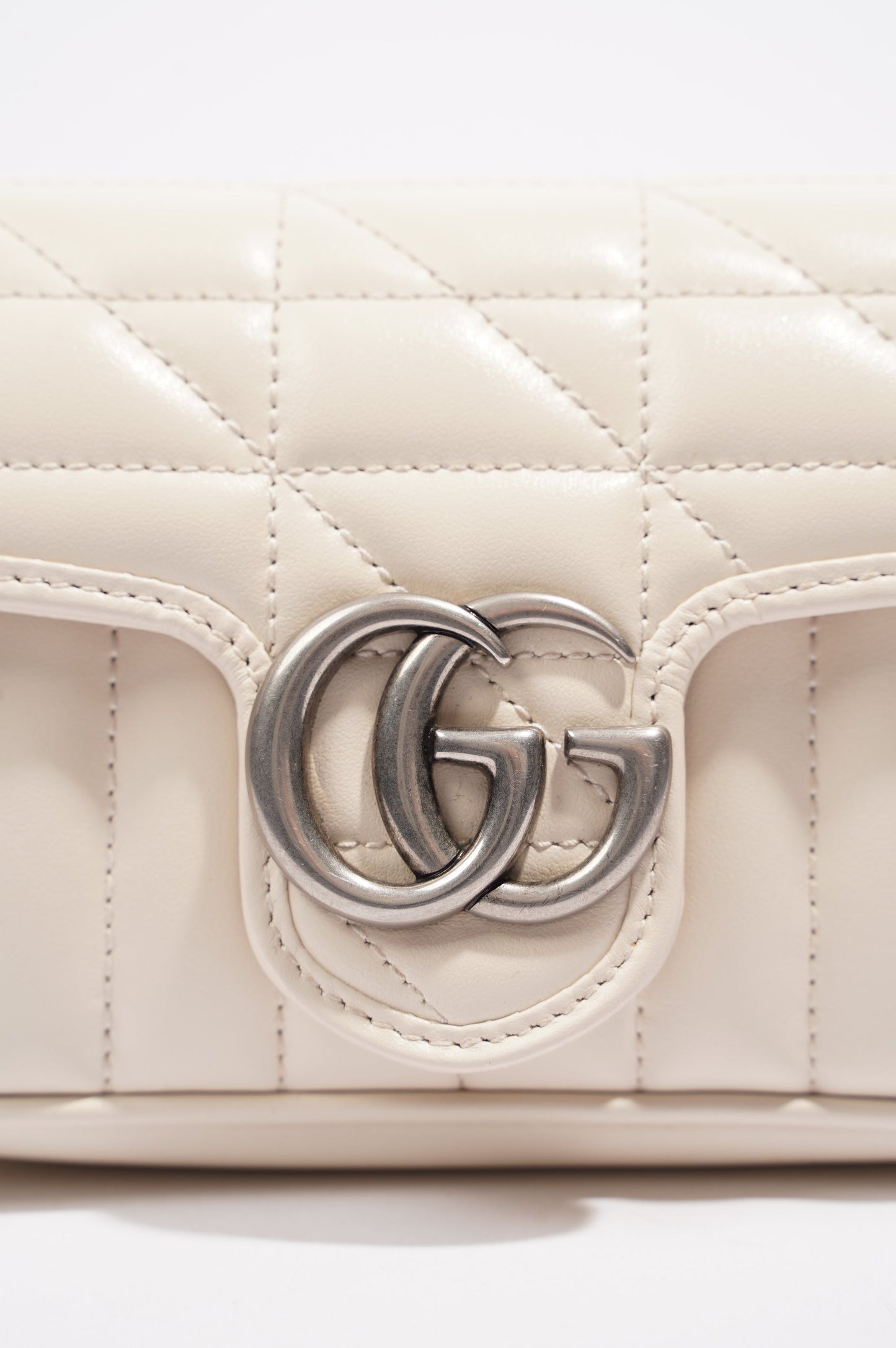 Gucci Lou Monogram Leather Mini Crossbody