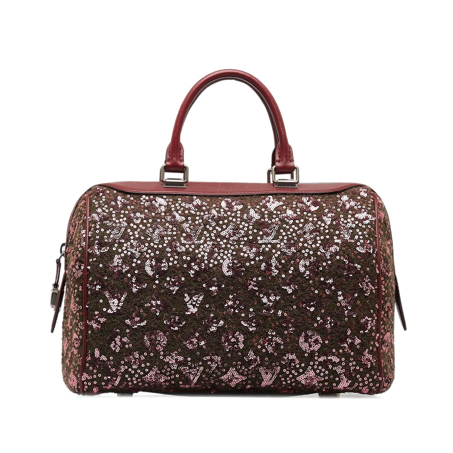 Burgundy Louis Vuitton Monogram Sunshine Express Boston Bag