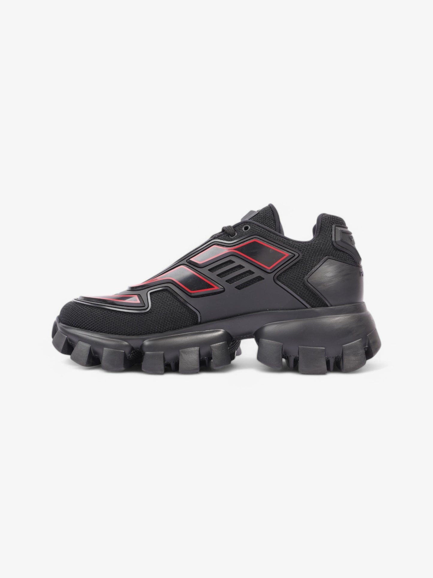 Prada Cloudbust Thunder Black / Red Mesh EU 41 UK 7