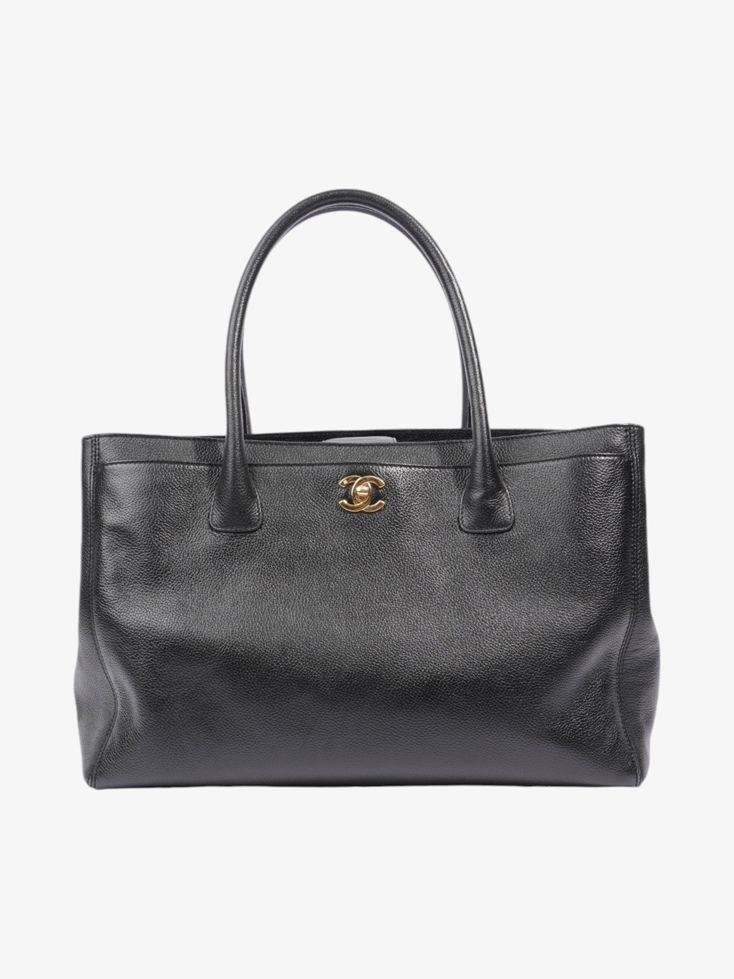 Chanel Executive Tote Bag Black Caviar Leather