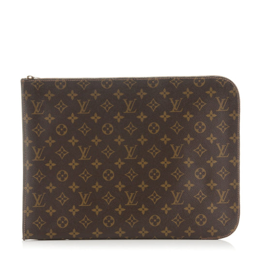 LOUIS VUITTON MONOGRAM POCHE LAPTOP/ DOCUMENT SLEEVE