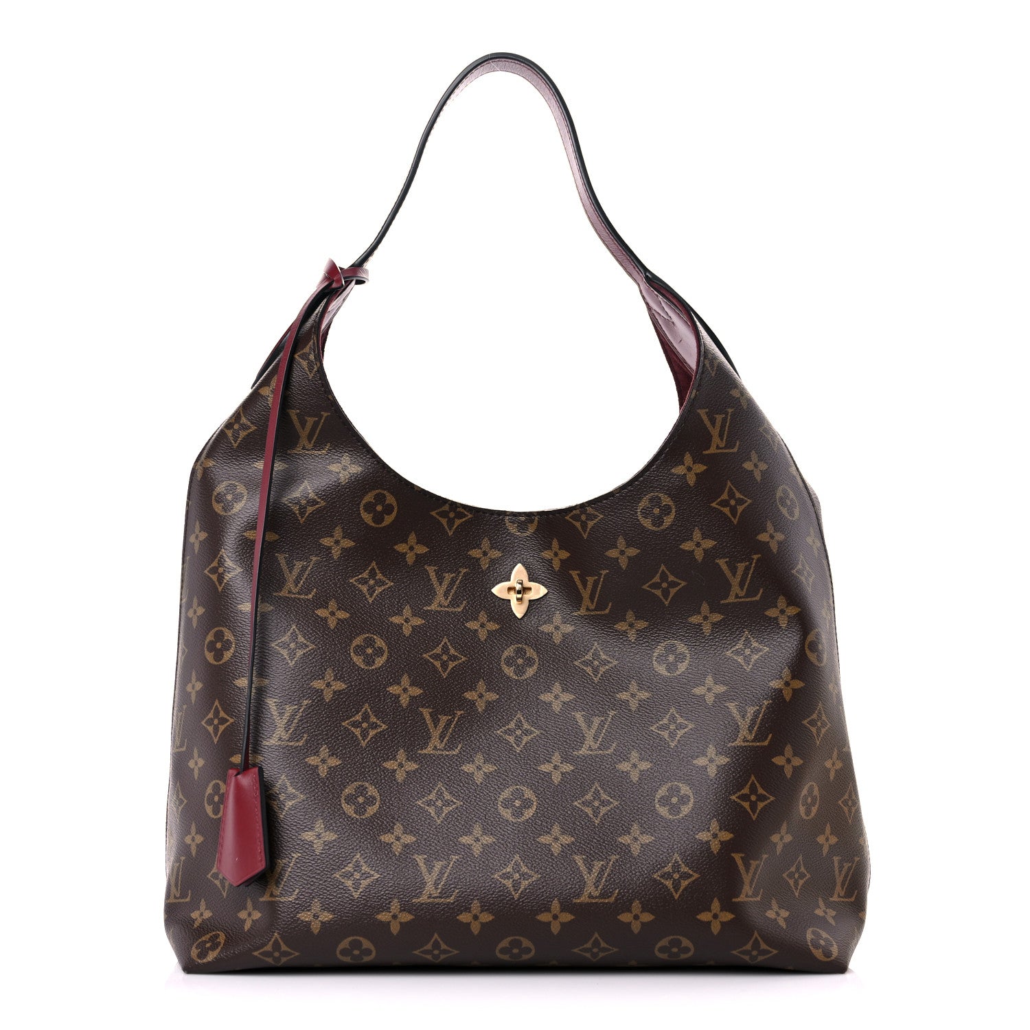 LOUIS VUITTON MONOGRAM FLOWER HOBO BAG