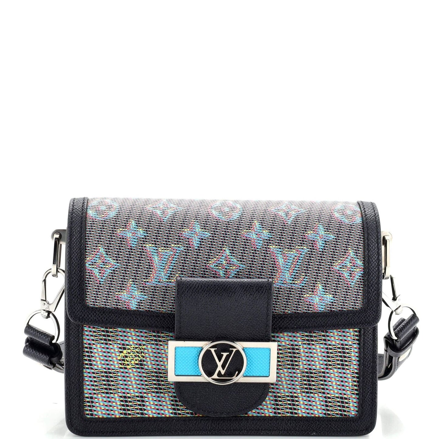  LOUIS VUITTON MONOGRAM LV POP MINI DAUPHINE SHOULDER BAG