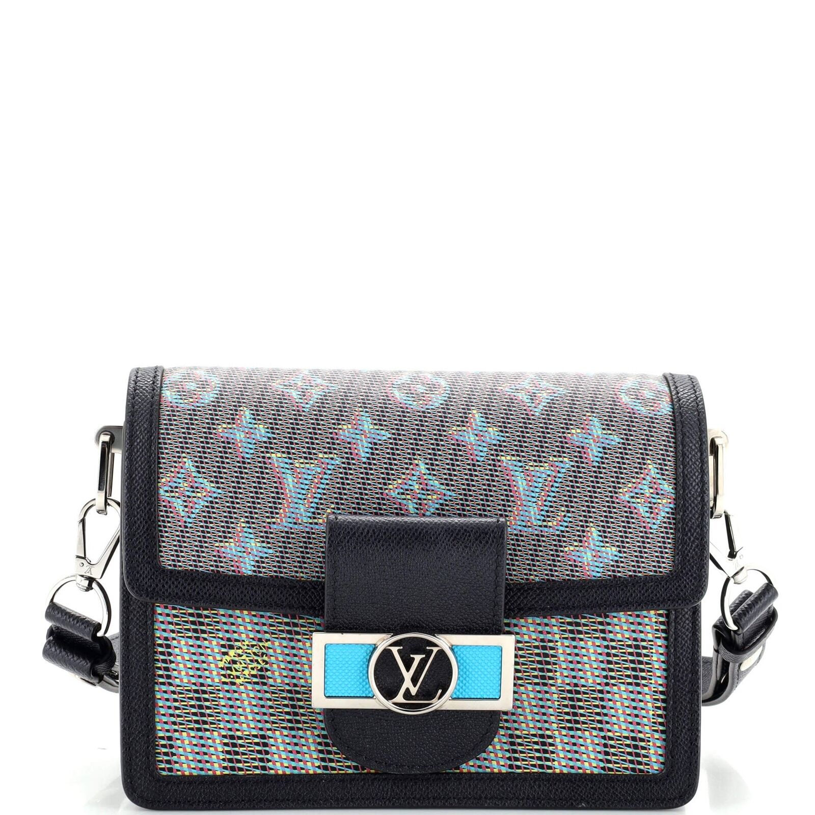  LOUIS VUITTON MONOGRAM LV POP MINI DAUPHINE SHOULDER BAG