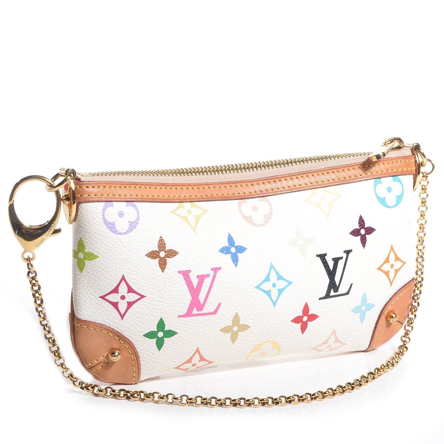  LOUIS VUITTON MULTICOLOR MONOGRAM MILLA POCHETTE MM