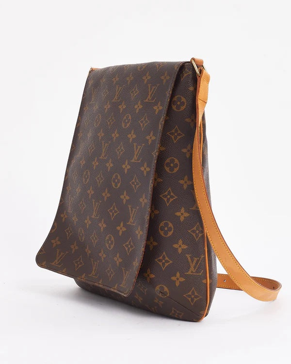  LOUIS VUITTON MONOGRAM MUSETTE GM CROSSBODY BAG