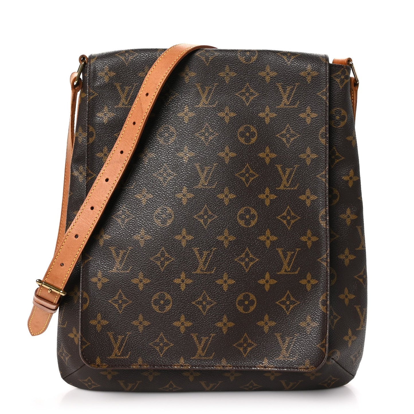  LOUIS VUITTON MONOGRAM MUSETTE GM CROSSBODY BAG
