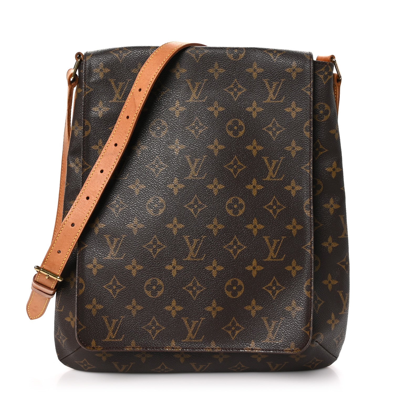  LOUIS VUITTON MONOGRAM MUSETTE GM CROSSBODY BAG