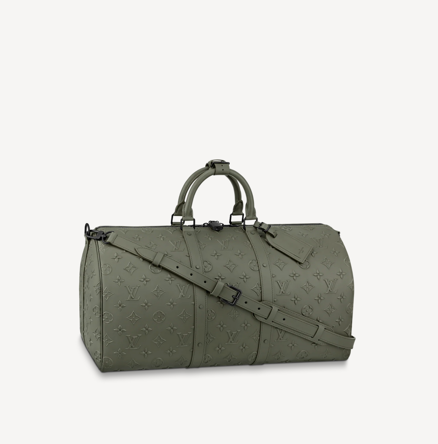 Louis Vuitton Khaki Keepall Bandouliere 50 Crossbody