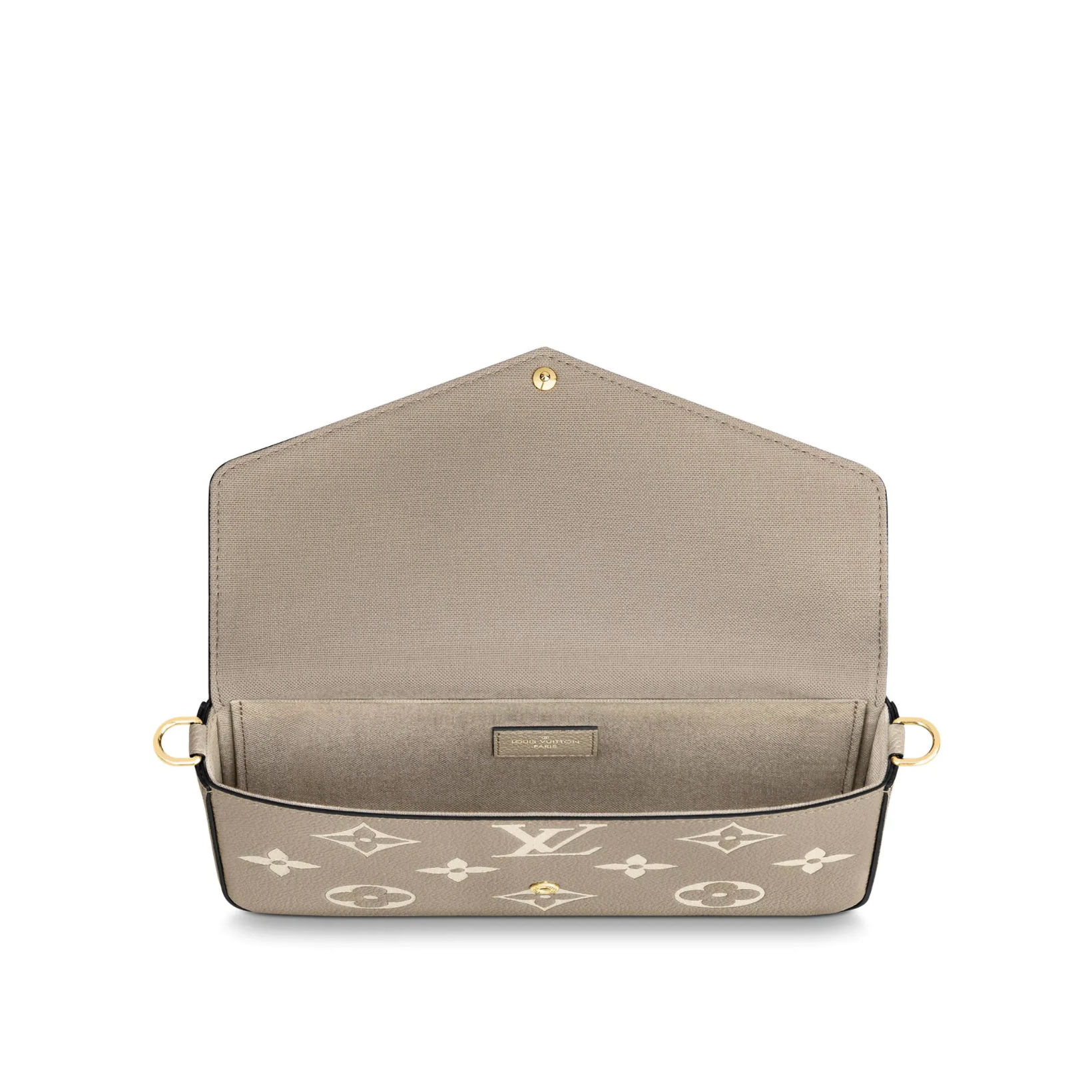 Louis Vuitton Tourterelle Empreinte Pochette Felicie Crossbody