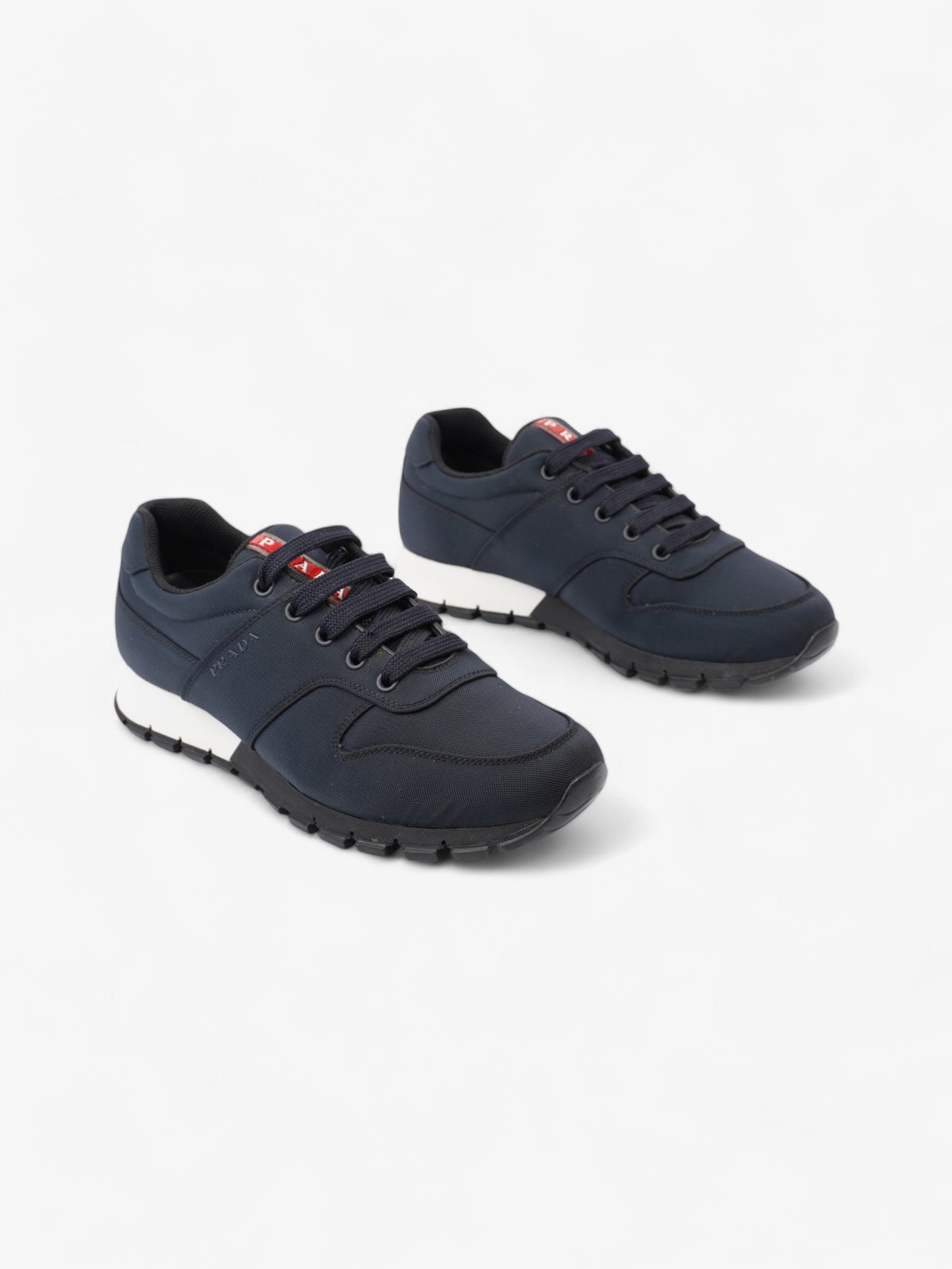 Prada Tech Runners Navy / Red Mesh EU 39.5 UK 5.5