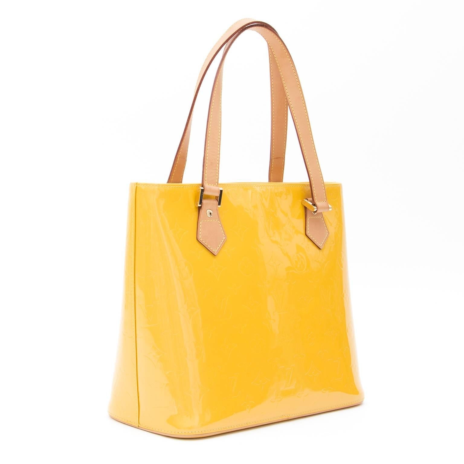  Louis Vuitton Houston Vernis Monogram Tote