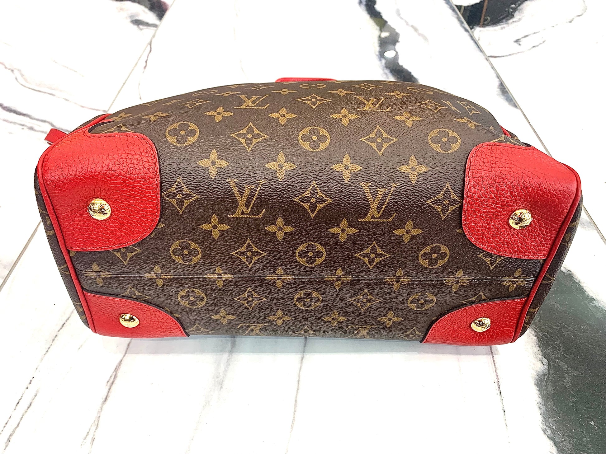 LOUIS VUITTON MONOGRAM RETIRO NM CHERRY BAG