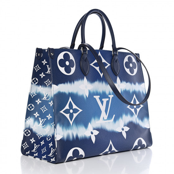 Louis Vuitton Onthego Bleu LV Escale Tote