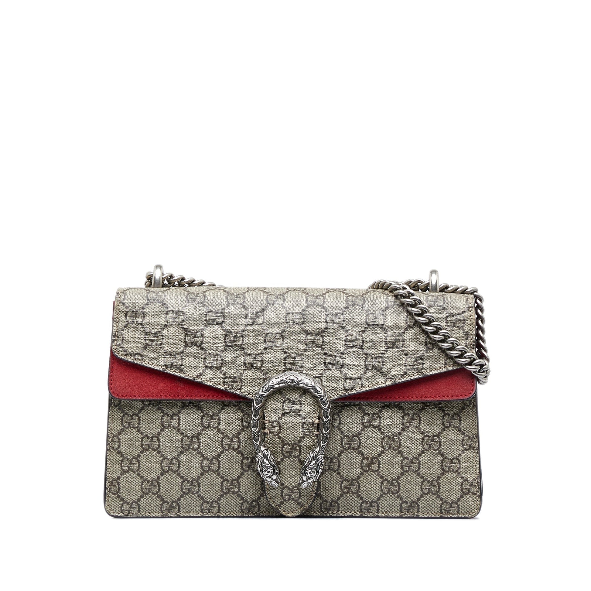 Gucci Dionysus Brown Canvas Chain Crossbody Style 2