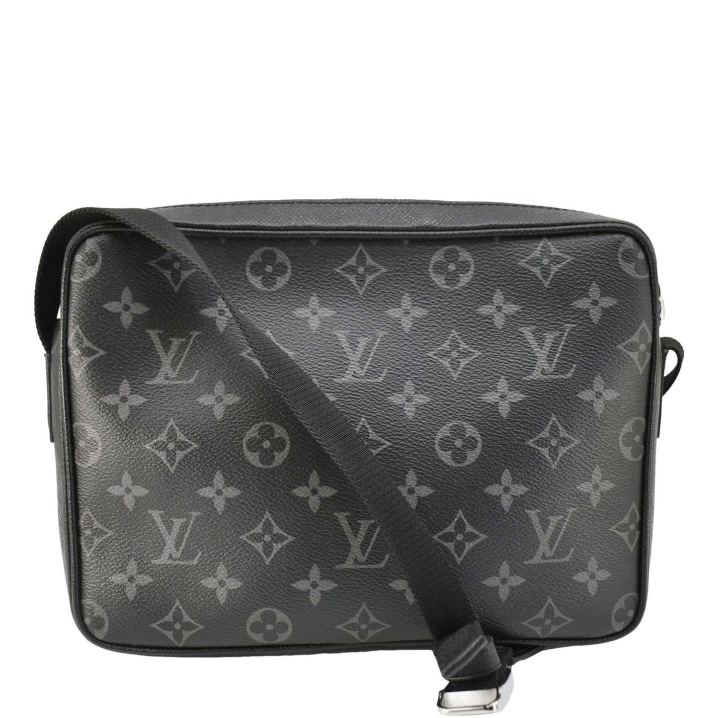 LOUIS VUITTON Outdoor Monogram Eclipse Crossbody Bag Black
