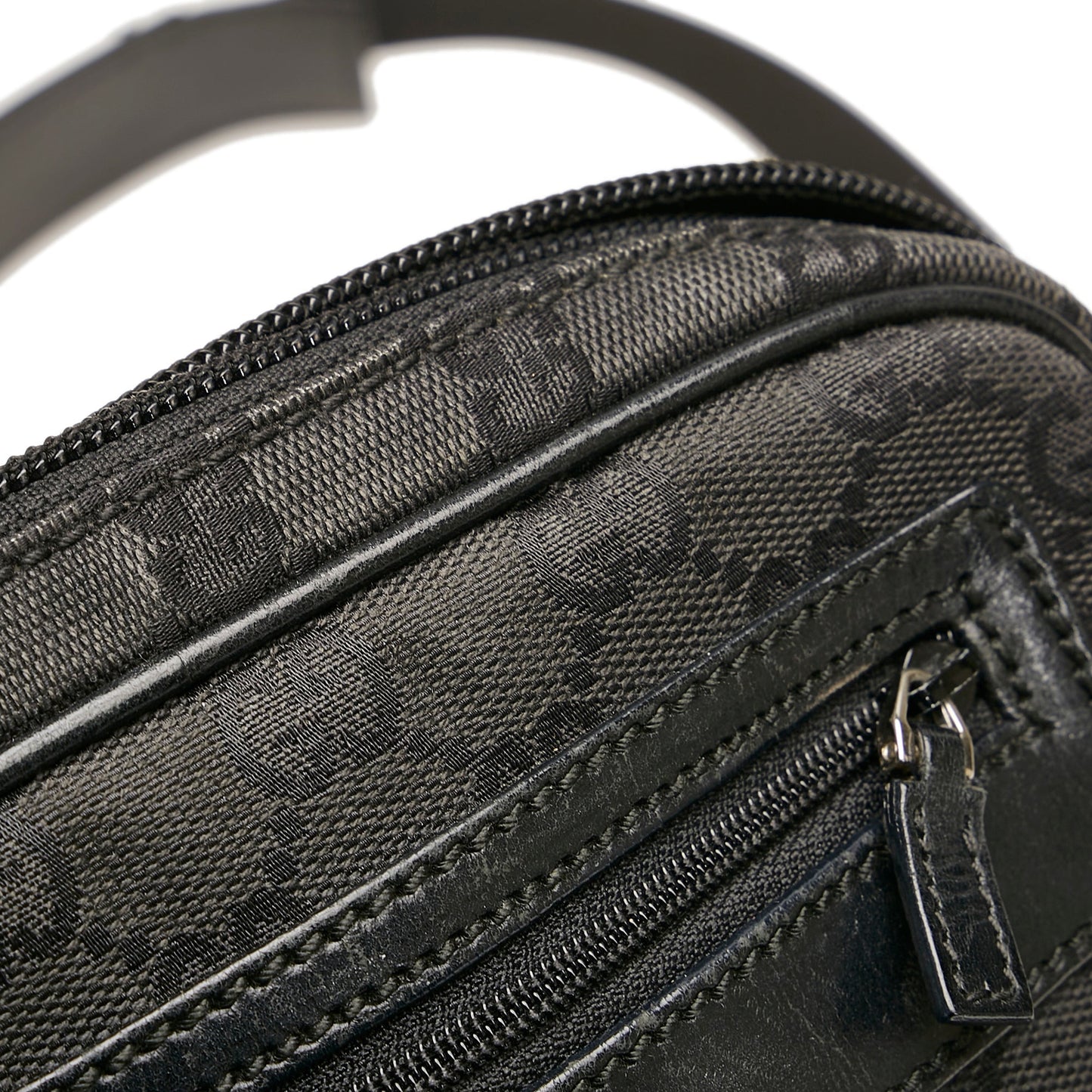 Gucci Leather Canvas Crossbody Style 23