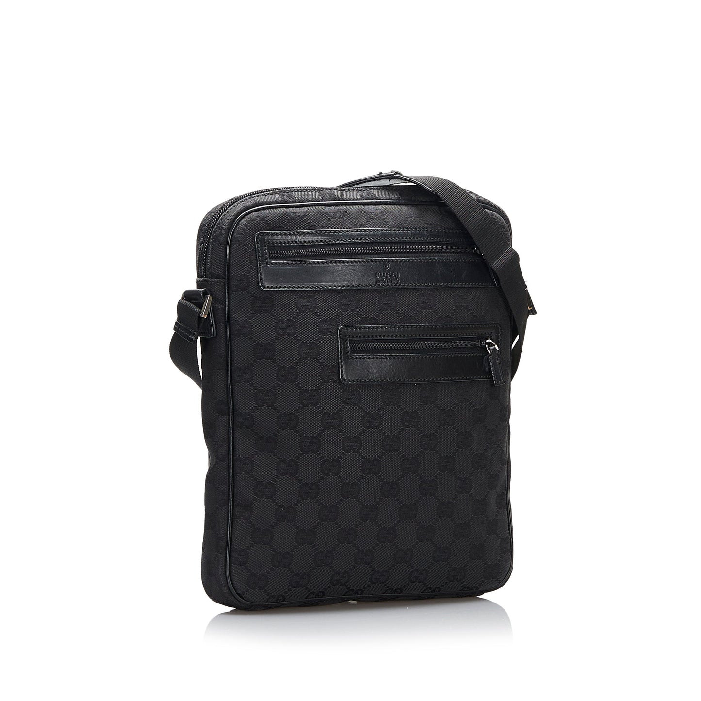Gucci Leather Canvas Crossbody Style 23