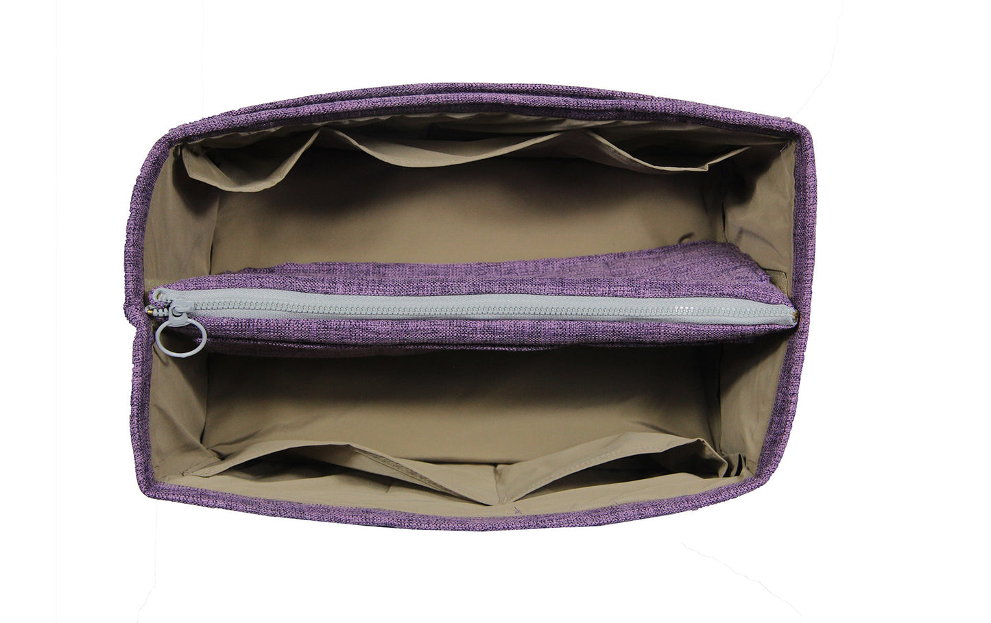 [Fendi Peekaboo X-Lite Medium] Waterproof Linen Bag Organizer - Customized Purse Insert, Tote Liner Protector, Handbag Organiser (Type B)
