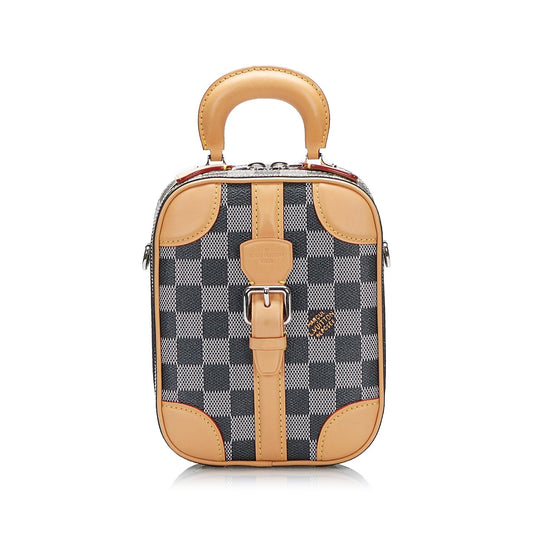 Louis Vuitton Damier Valisette Vertical Satchel (SHG-Quixj3)